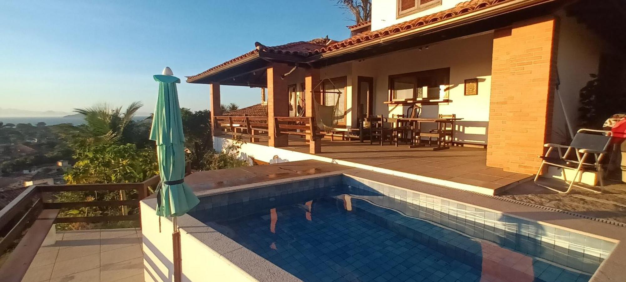 Casa E Piscina Privativa, Vista Para O Mar Em Condominio Pe Na Areia Armacao dos Buzios Exterior photo